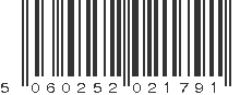 EAN 5060252021791