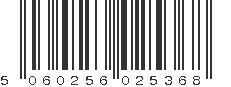 EAN 5060256025368