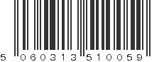 EAN 5060313510059