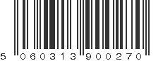 EAN 5060313900270