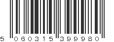EAN 5060315399980