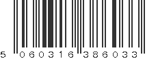 EAN 5060316386033