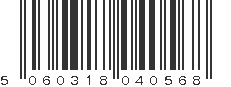EAN 5060318040568