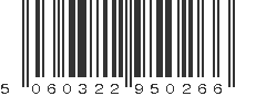 EAN 5060322950266