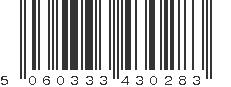 EAN 5060333430283