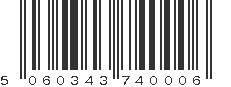 EAN 5060343740006