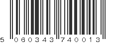 EAN 5060343740013