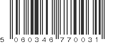 EAN 5060346770031