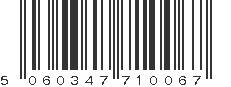 EAN 5060347710067
