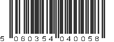 EAN 5060354040058