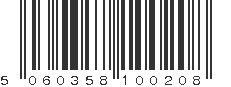 EAN 5060358100208