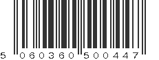 EAN 5060360500447
