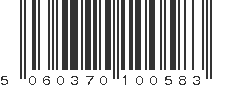 EAN 5060370100583