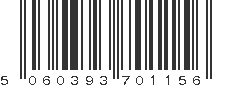 EAN 5060393701156