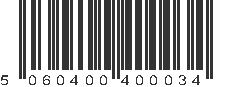 EAN 5060400400034