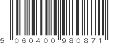 EAN 5060400980871