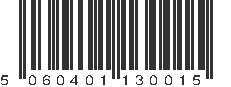 EAN 5060401130015