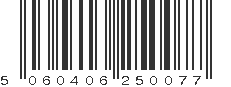 EAN 5060406250077