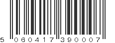 EAN 5060417390007