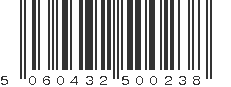 EAN 5060432500238