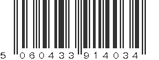 EAN 5060433914034