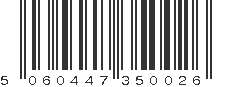 EAN 5060447350026