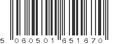 EAN 5060501651670