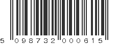 EAN 5098732000615