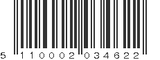 EAN 5110002034622