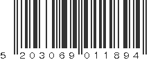 EAN 5203069011894
