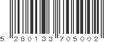 EAN 5280133705002