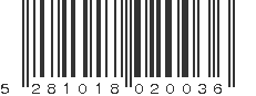 EAN 5281018020036