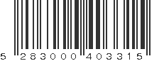 EAN 5283000403315