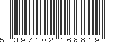 EAN 5397102168819