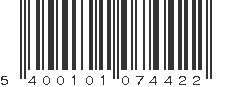 EAN 5400101074422