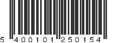 EAN 5400101250154