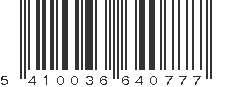 EAN 5410036640777