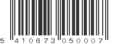 EAN 5410673050007