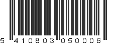 EAN 5410803050006