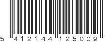 EAN 5412144125009