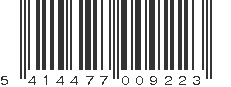 EAN 5414477009223
