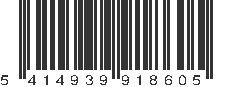 EAN 5414939918605