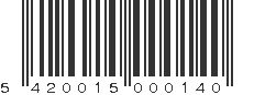 EAN 5420015000140