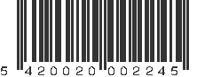 EAN 5420020002245