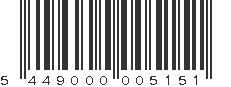 EAN 5449000005151