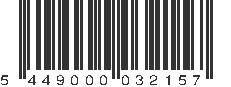 EAN 5449000032157