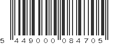 EAN 5449000084705