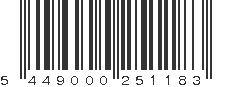 EAN 5449000251183