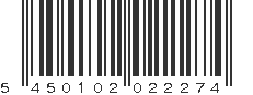 EAN 5450102022274