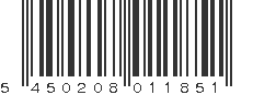 EAN 5450208011851